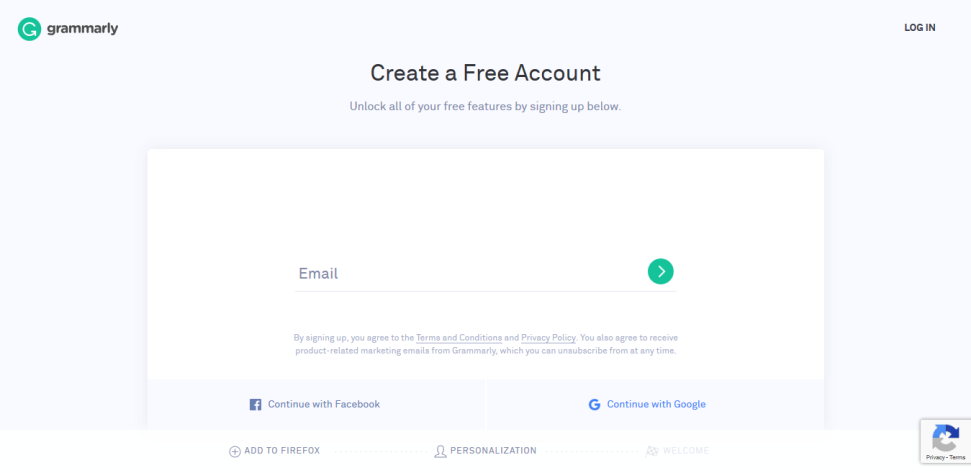 Create Account