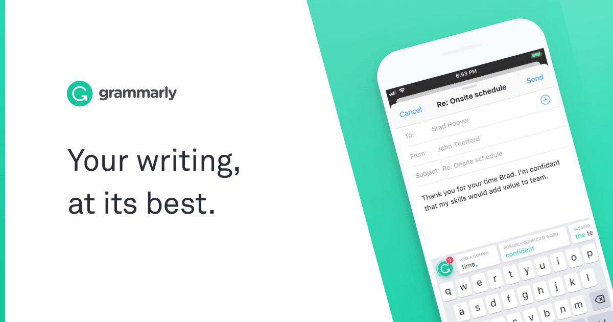 Grammarly features
