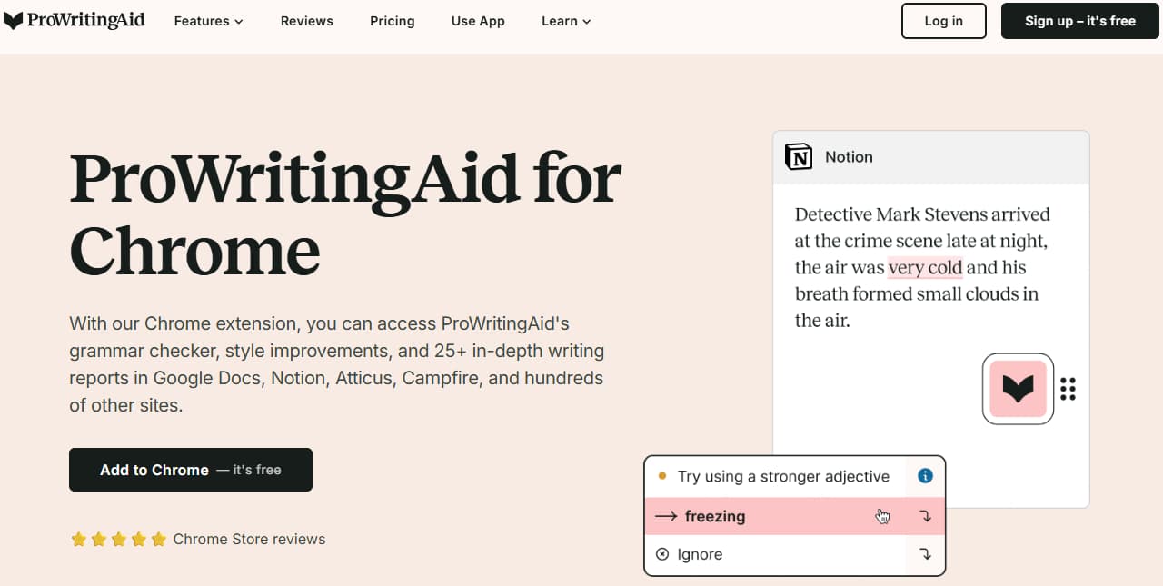 ProWritingAid for Chrome Extension