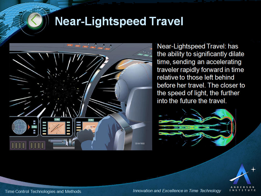 speed of light time travel explained