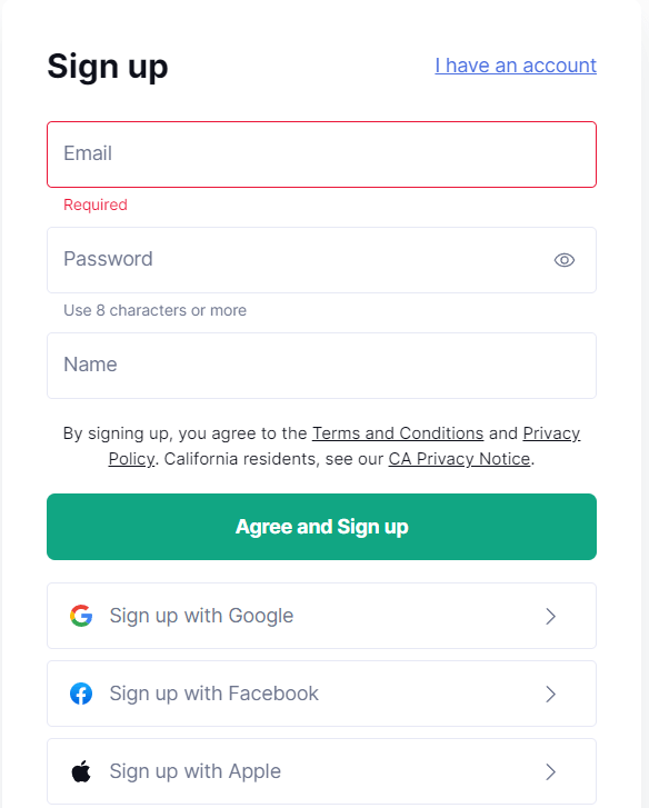 Grammarly Create Account