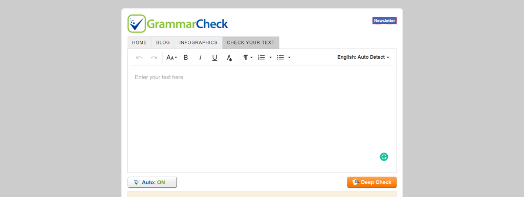 Grammar Check Overview Grammar Check Overview - Passive Voice Detector
