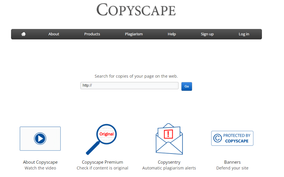 Copyscape Overview