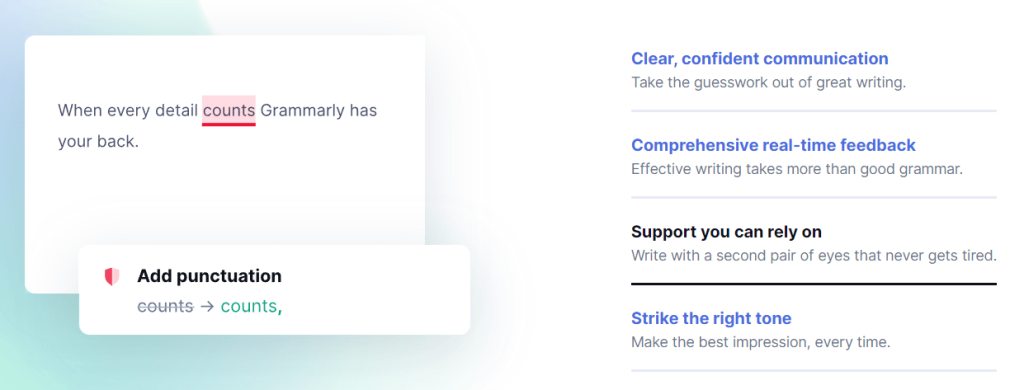 Grammarly Premium Features Grammarly Premium Features