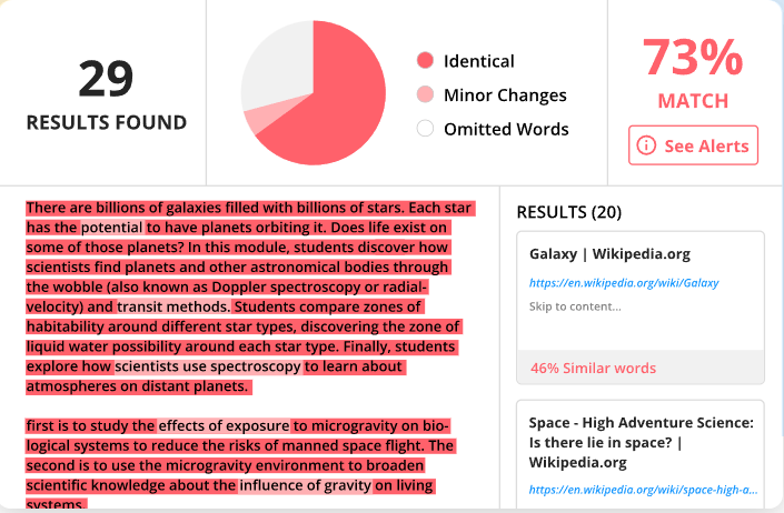 Quillbot Plagiarism Checker