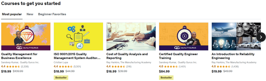 Coursera Popular Courses