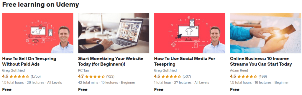 Udemy Free Courses