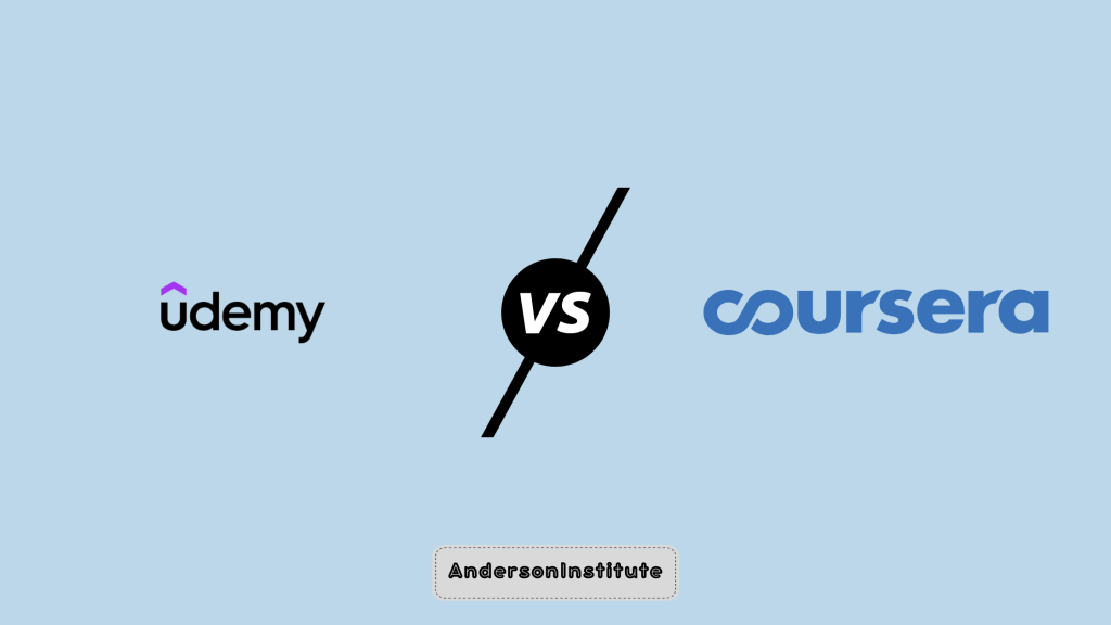 Udemy vs Coursera - AndersonInstitute Udemy vs Coursera - AndersonInstitute