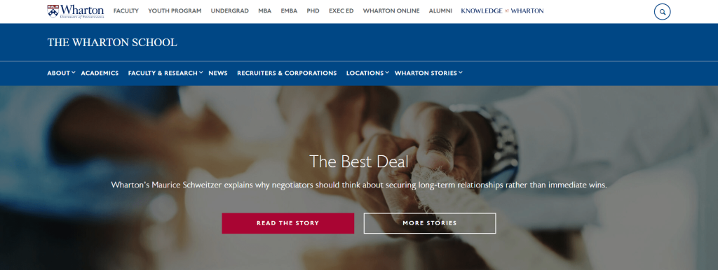 University of Pennsylvania (Wharton) University of Pennsylvania (Wharton) - Best Business Schools in the US