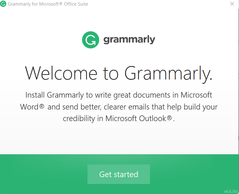 Click On Get Started Click On Get Started