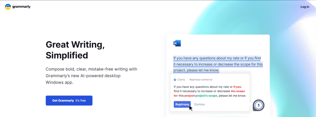 Grammarly Homepage Grammarly Homepage
