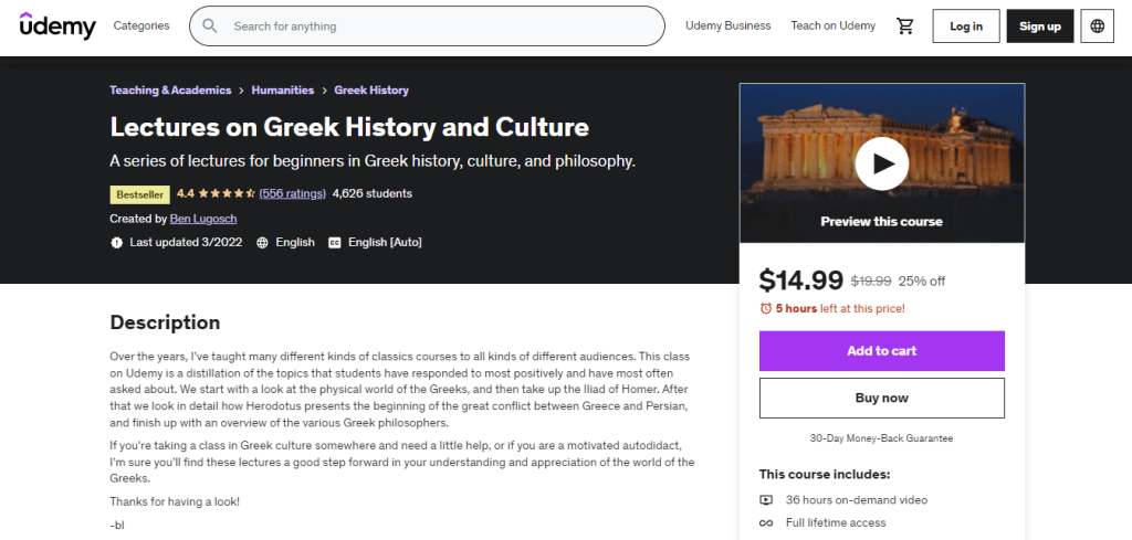 Lectures on Greek History Culture Lectures on Greek History Culture
