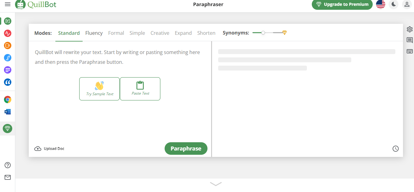 Paraphrasing Tool