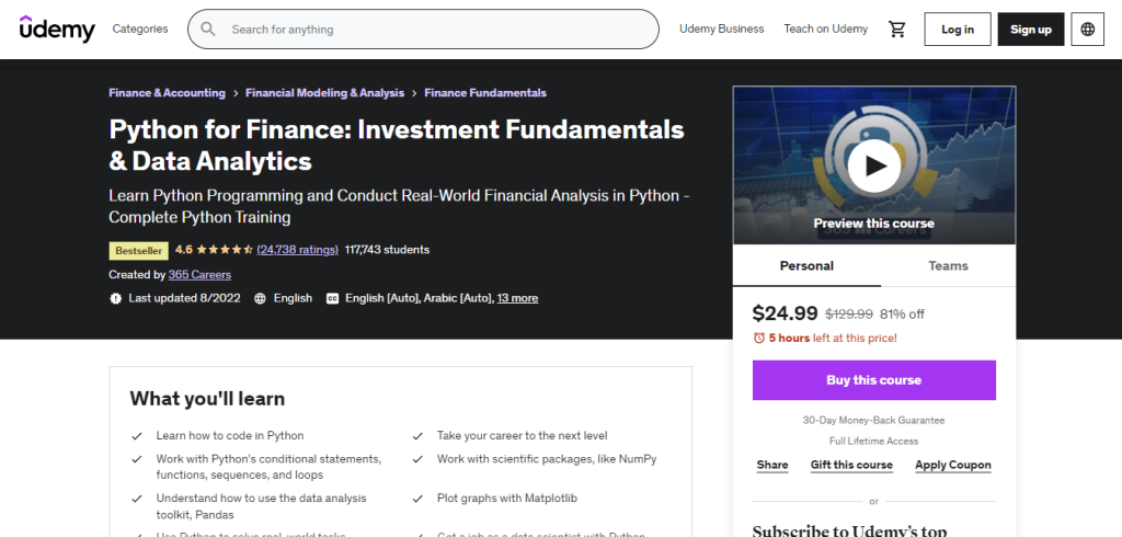 Python For Finance