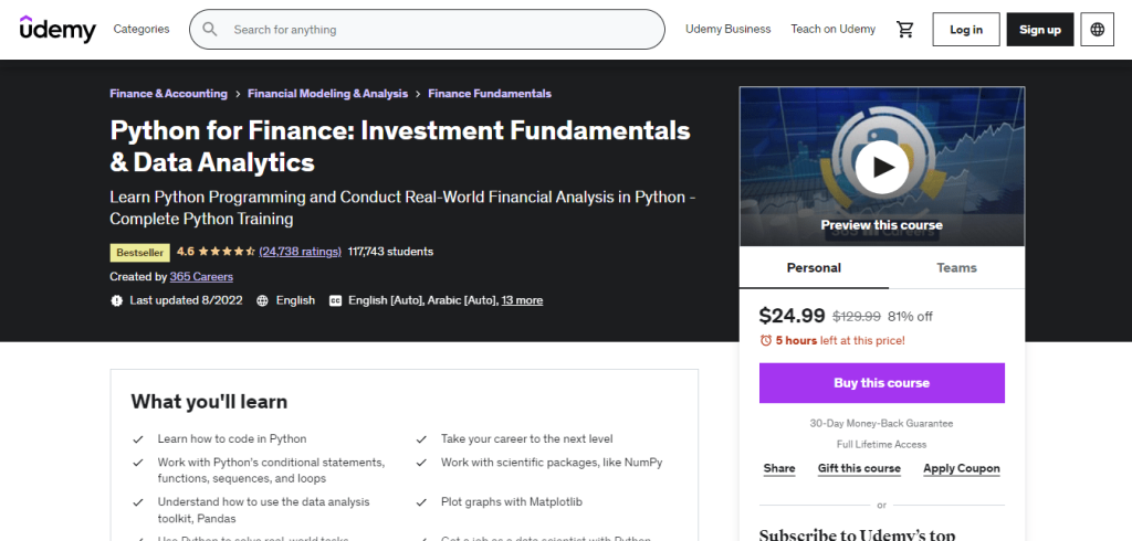 Python For Finance Python For Finance
