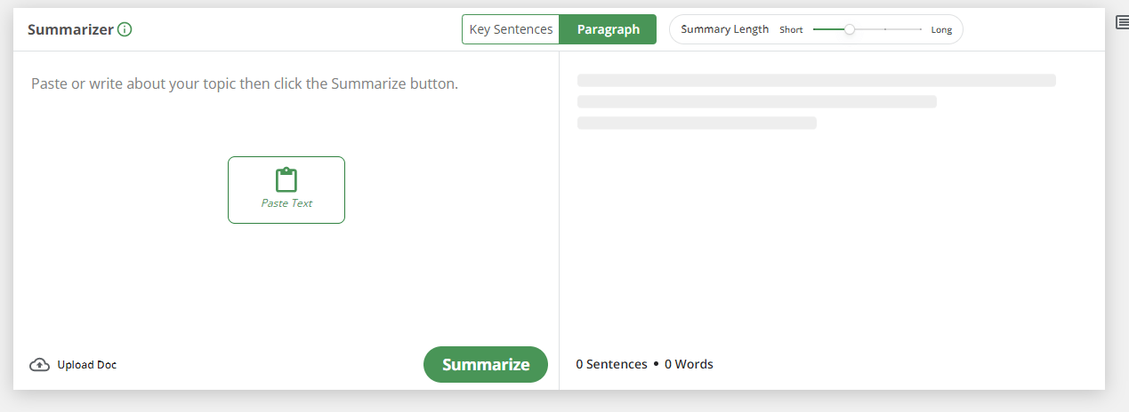 Summarizer Tool Summarizer Tool