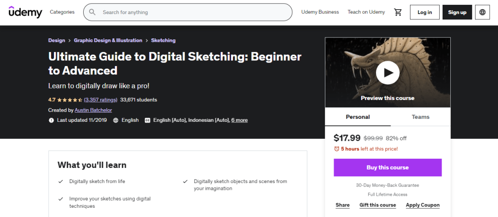 The Ultimate Guide to Digital Sketching