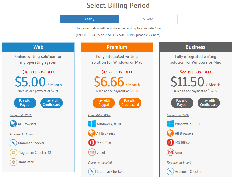 Whitesmoke Pricing Whitesmoke Pricing