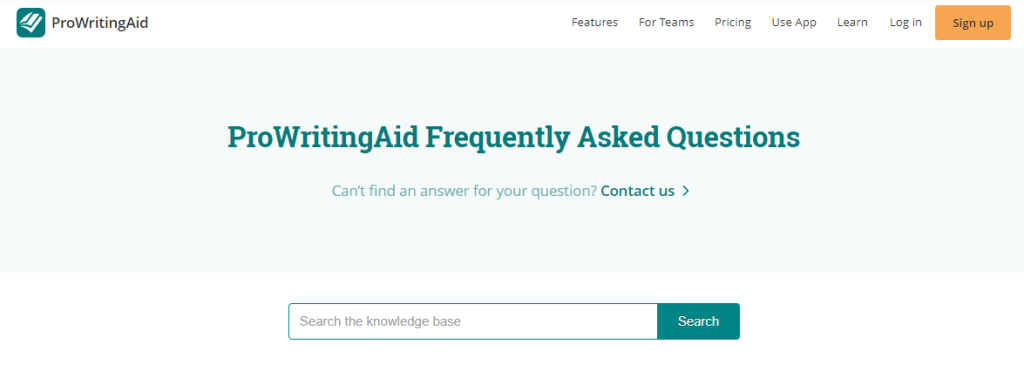 ProWritingAid Customer Support ProWritingAid Customer Support