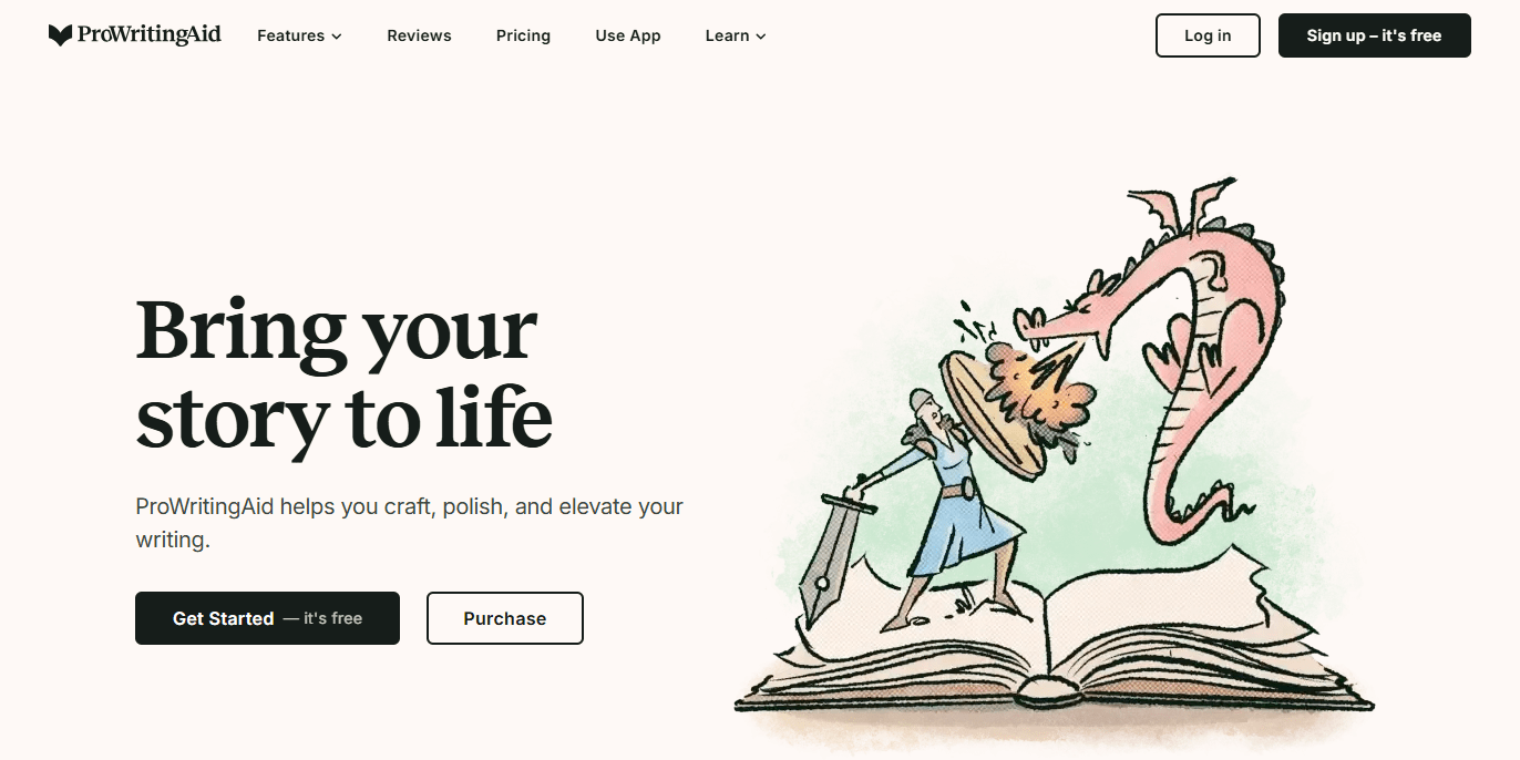 ProWritingAid Homepage ProWritingAid Homepage