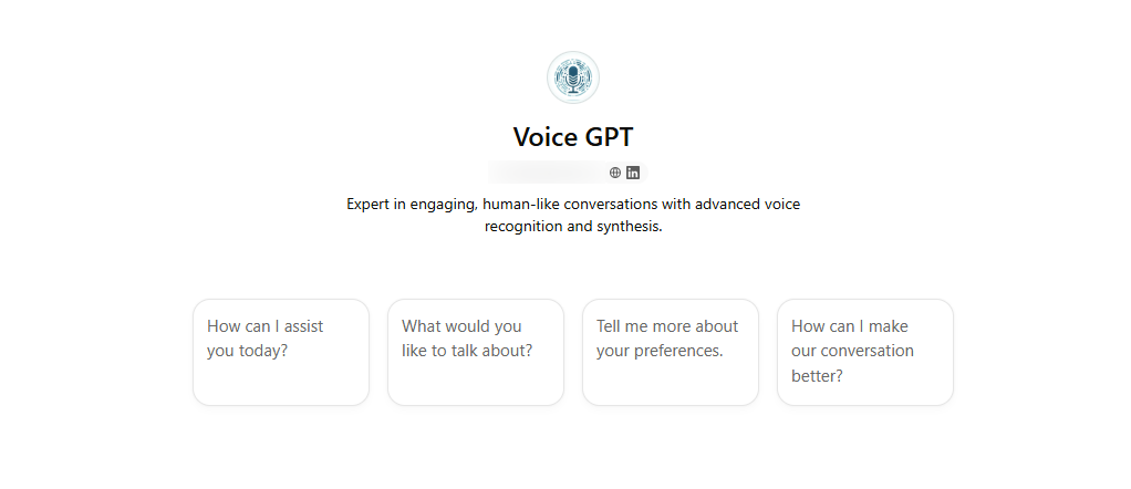 ChatGPT Voice GPT ChatGPT Voice GPT
