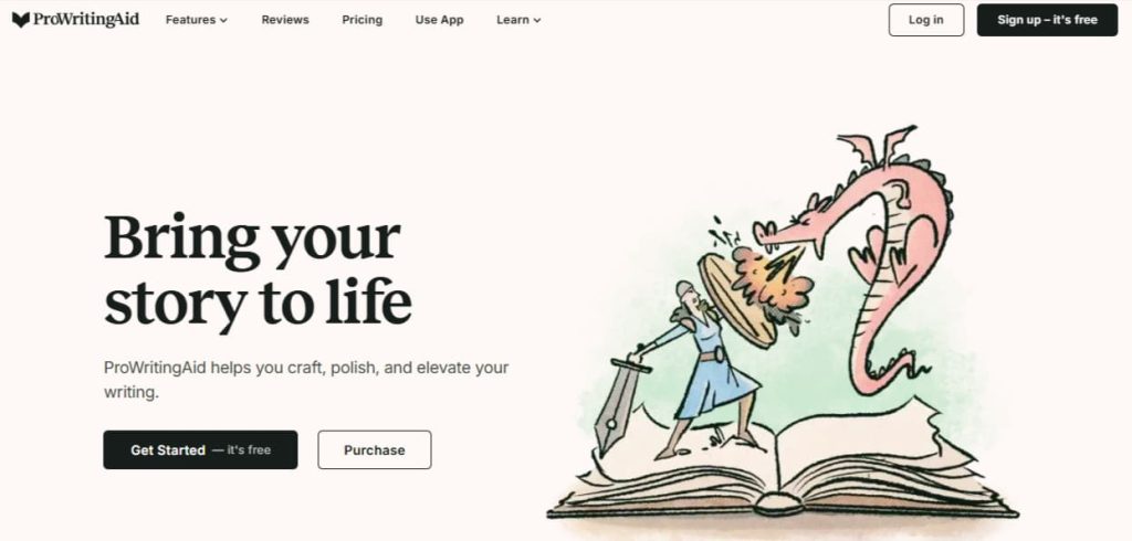ProWritingAid Homepage ProWritingAid Homepage